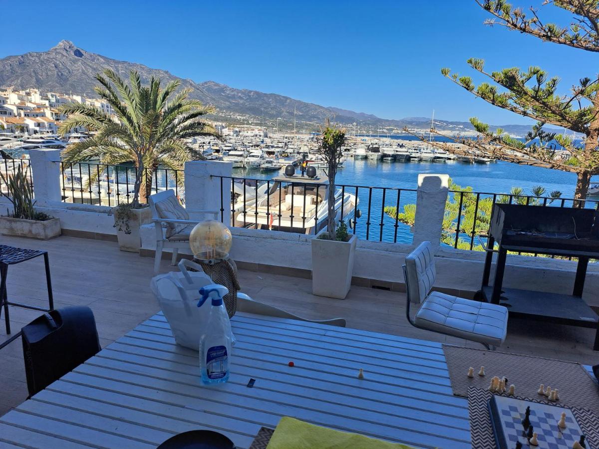 Private Suites In Huge Penthouse 1St Line Puerto Banus, Incredible Views, Jacuzzis Marbella Esterno foto